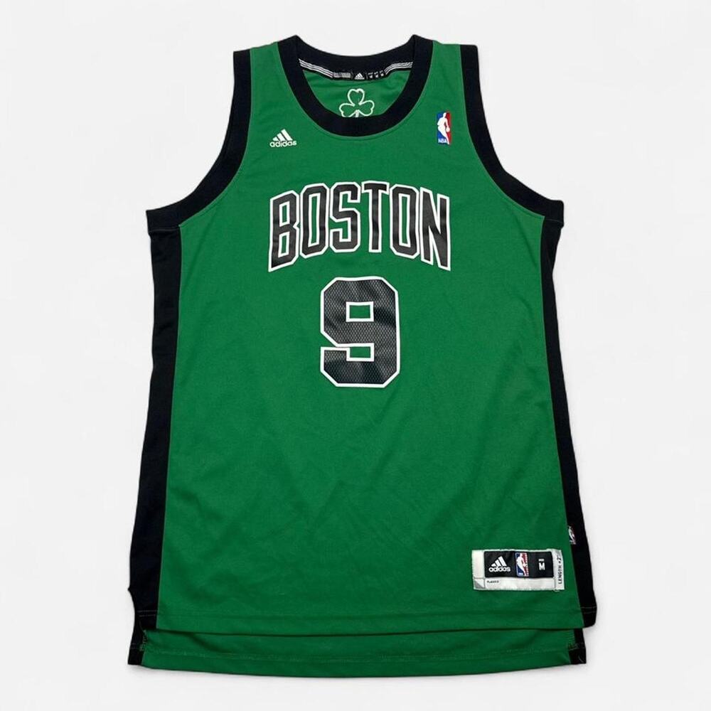 Adidas Boston Celtics Rajon Rondo 9 Green Swingman NBA Jersey Men’s M +2